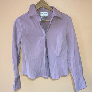 Fred David Lavender Blouse